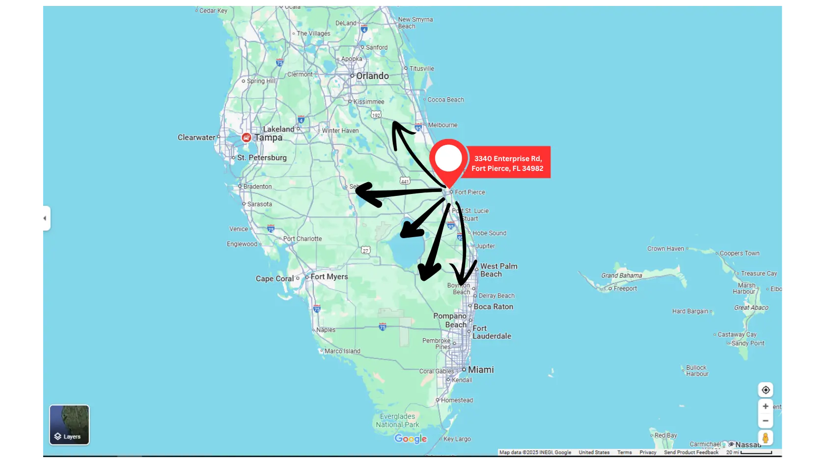 Florida Map Image